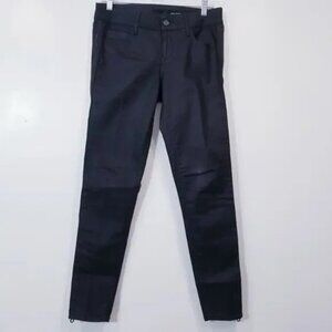 Black Orchid Los Angeles Women size 29 Equinox Skinny Pants Midrise Ankle Zip
